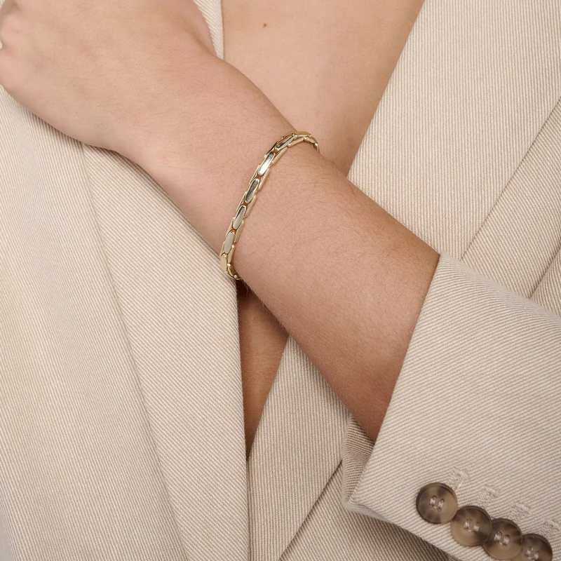 Tutti & Co Refine Chain Bracelet Gold BR679G model 1