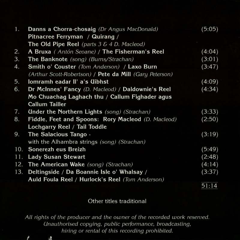 Veronique Nelson Iain Strachan - Skelbo SKMCD001 CD rear