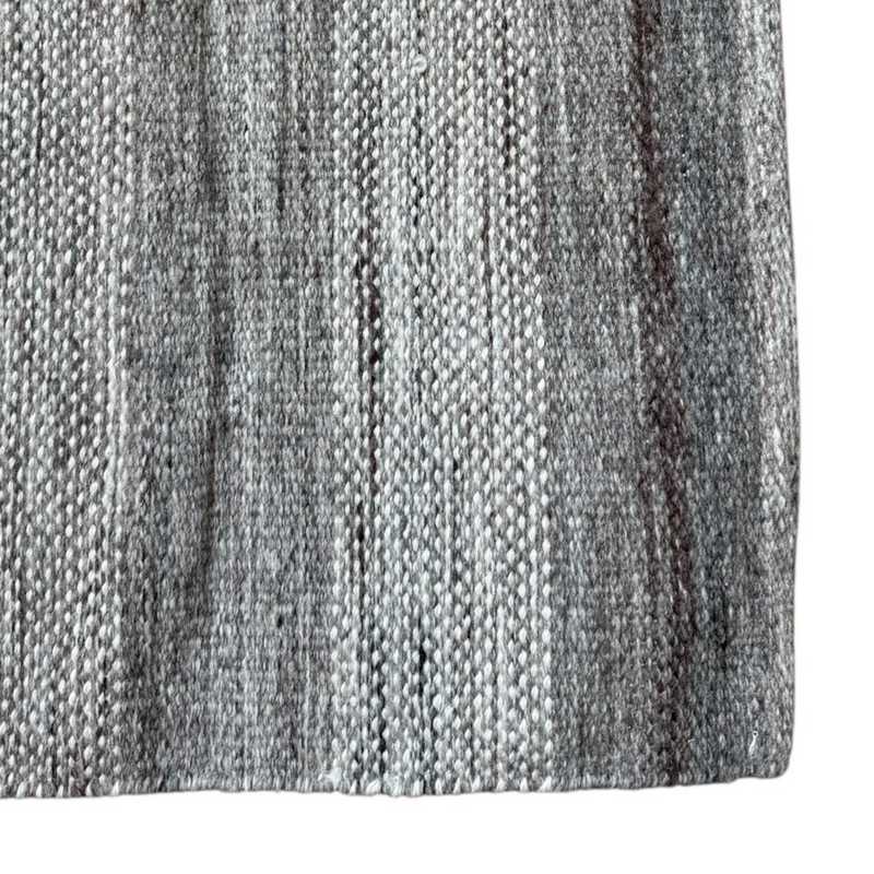 Waltons Of Yorkshire Chambray Stripe Rug Driftwood CSRUGD detail
