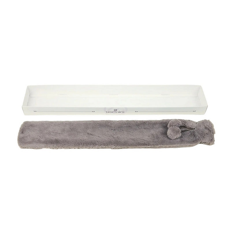 Warmies Long Hot Water Bottle - Mocha Fur BOT-FUR-8 with box