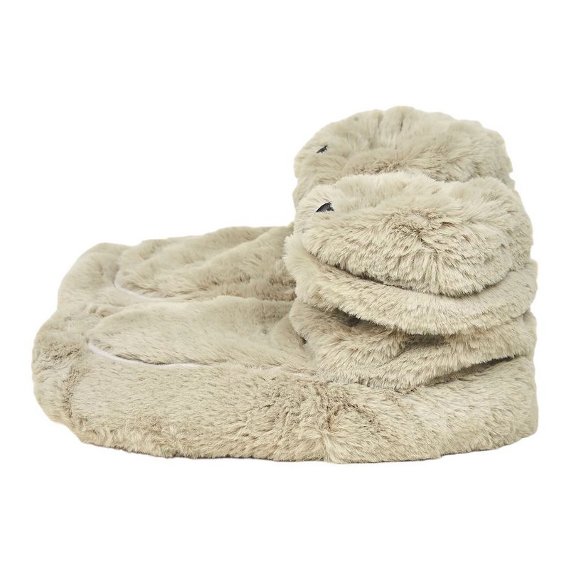 Warmies Microwaveable Luxury Boots Latte LUX-BOO-1 side