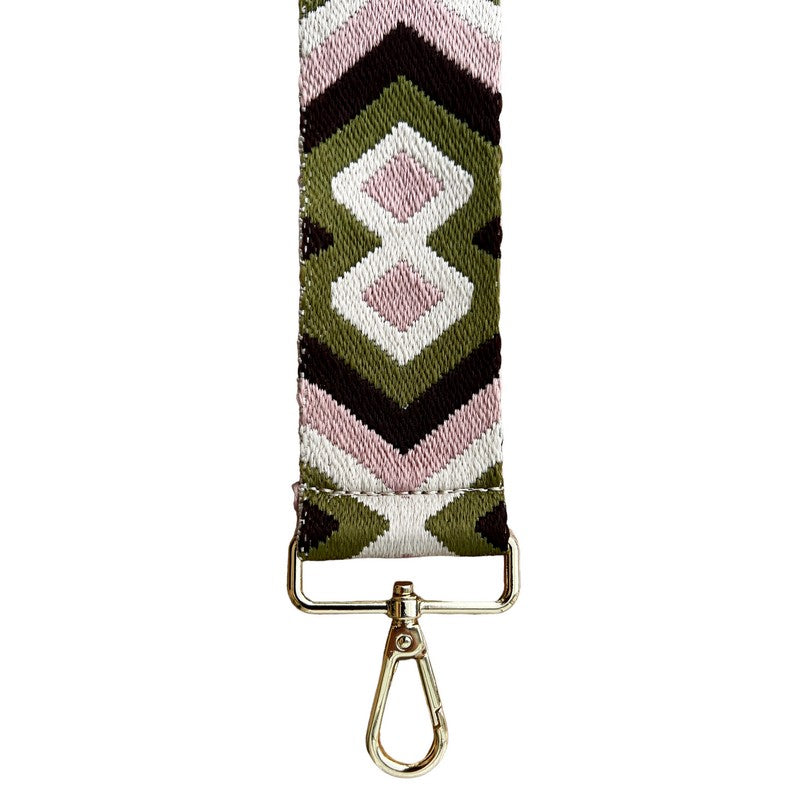 Wide Bag Strap Bohemian clip