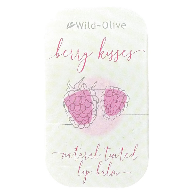 Wild-Olive Natural Lip Balm Berry Kisses