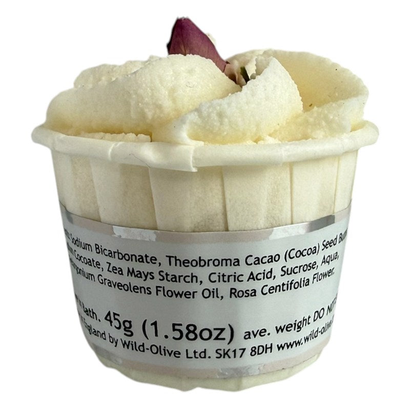 Wild-Olive Souffle Bath Melt Geranium rear