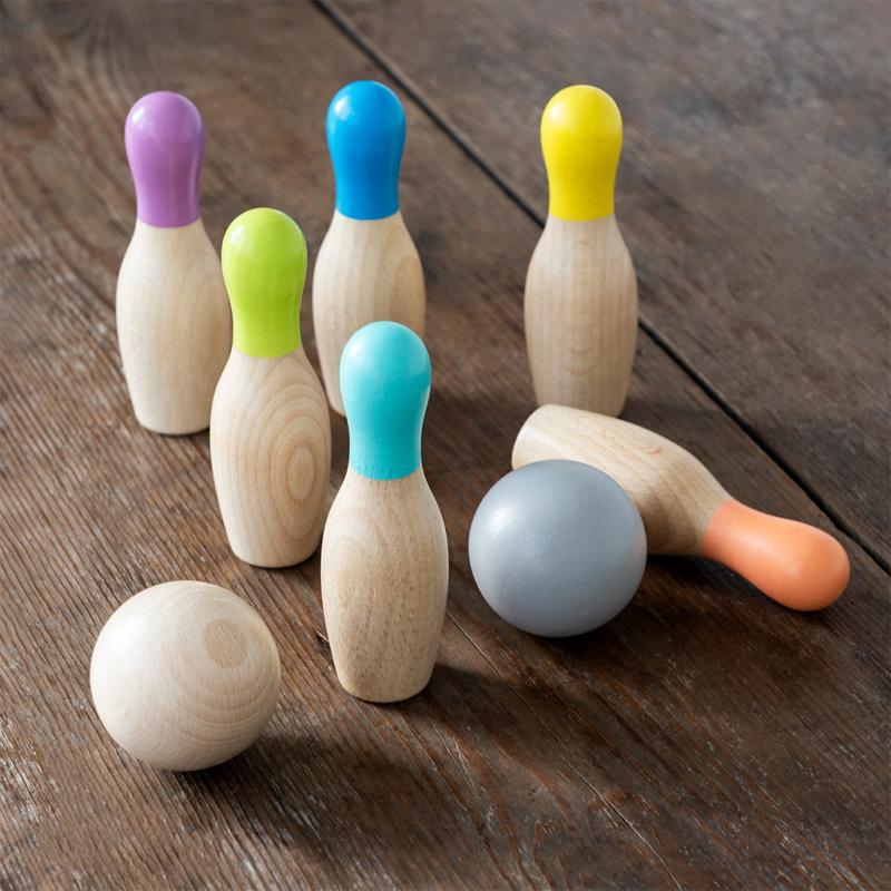Wooden Skittles Set 30602 lifestyle