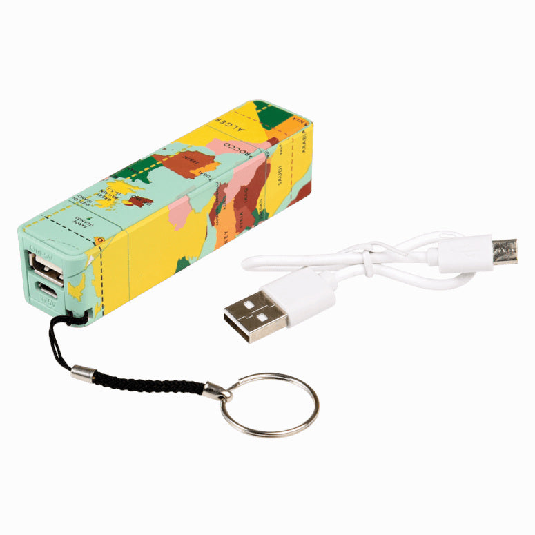 World Map USB Portable Charger 26719 main