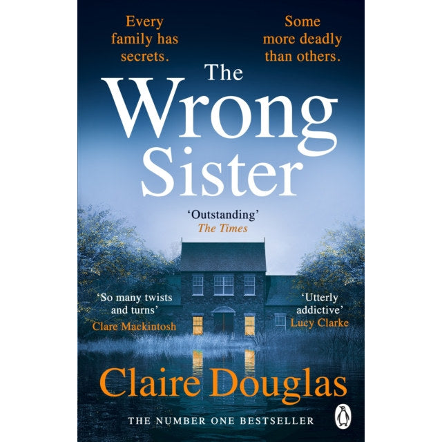 Wrong Sister by Claire Douglas Paperback Book front