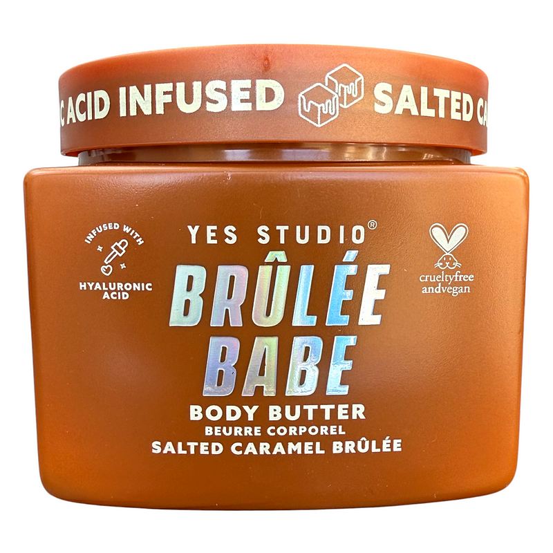 Yes Studio Body Butter Caramel Brulee side 1