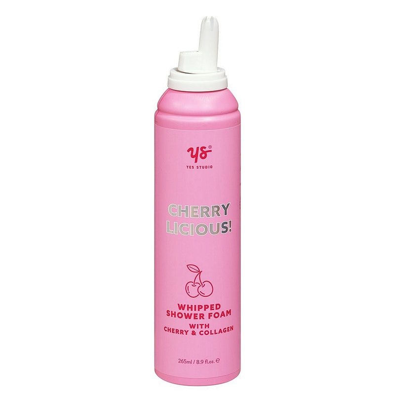 Yes Studio Whipped Shower Foam Cherry & Collagen YS0201WSFN open