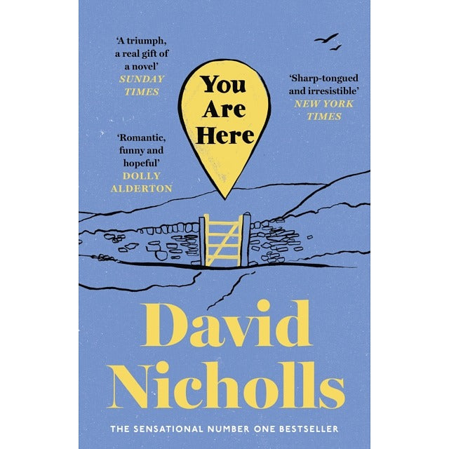 You Are Here by David Nicholls Paperback Book front