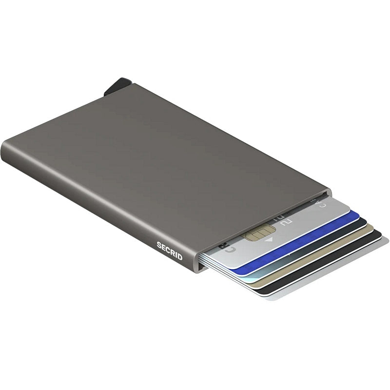 Card Protector Earth Grey open