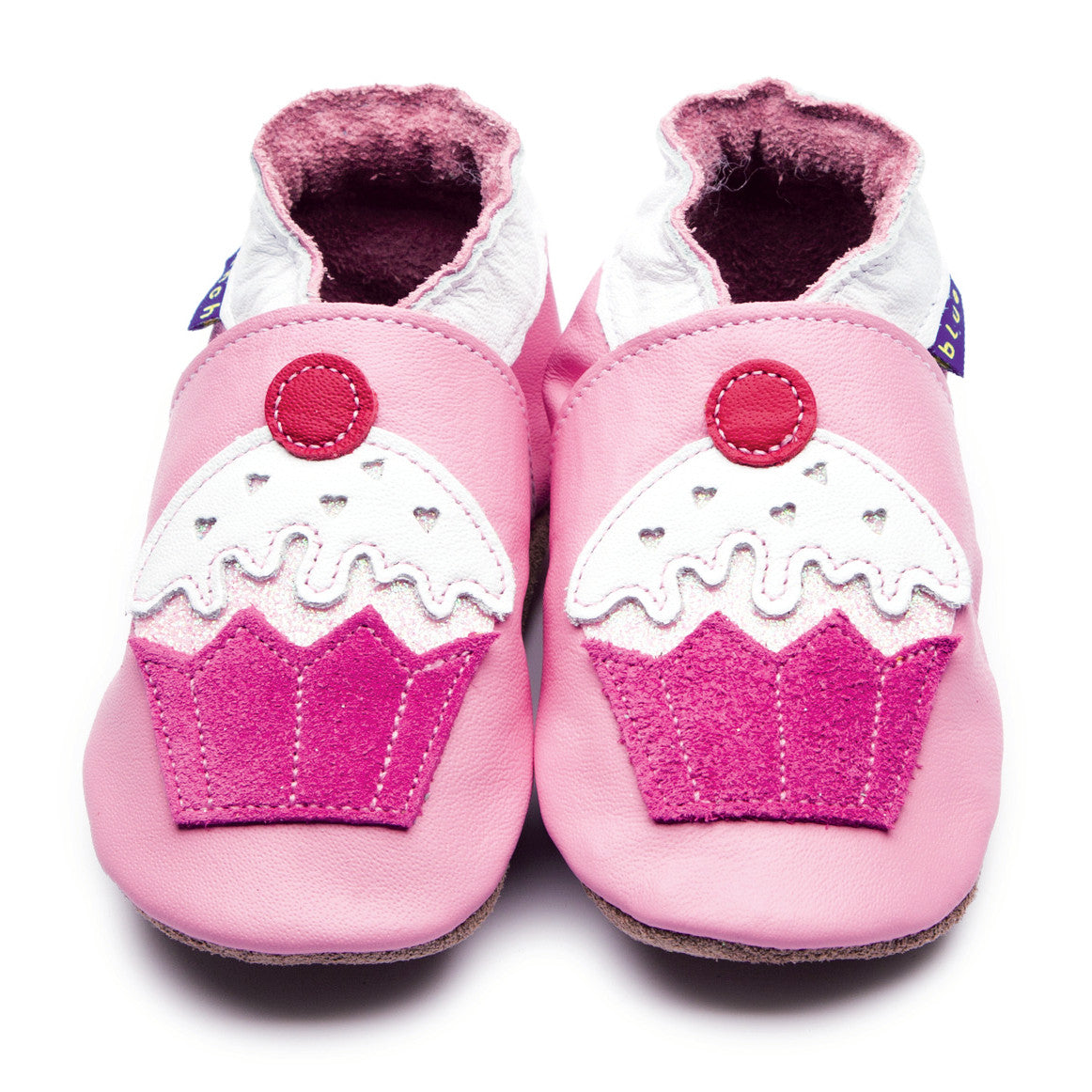 Little Cupcake Baby Pink Booties