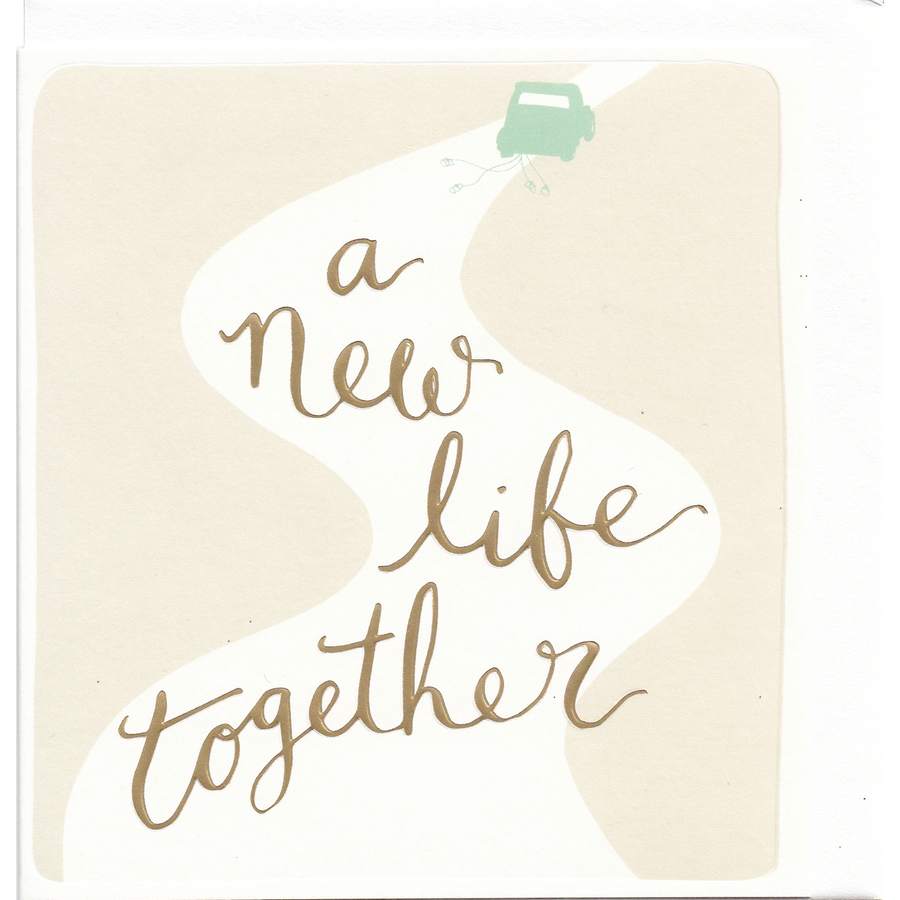 Wedding Card - A New Life Together