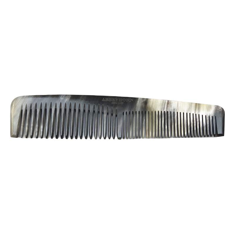 Abbeyhorn Oxhorn Comb 17cm dark & light
