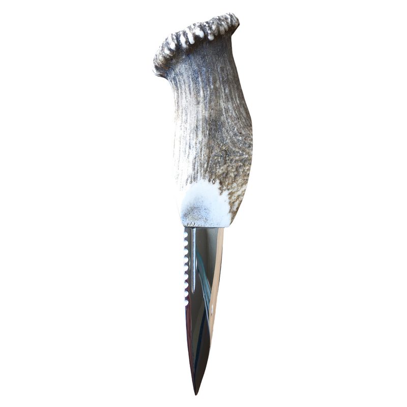Abbeyhorn Stag Antler Sgian Dubh front