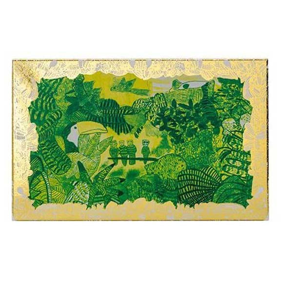 Abundance Postcard Dark Chocolate with White Truffle Honey front