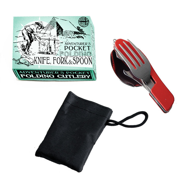 Adventurer's Pocket Folding Cutlery