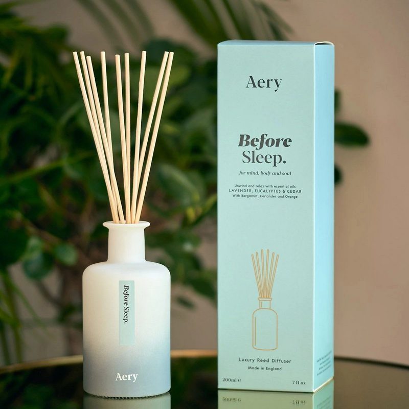 Aery Living Before Sleep Lavender Eucalyptus & Cedar Reed Diffuser AE0027 lifestyle