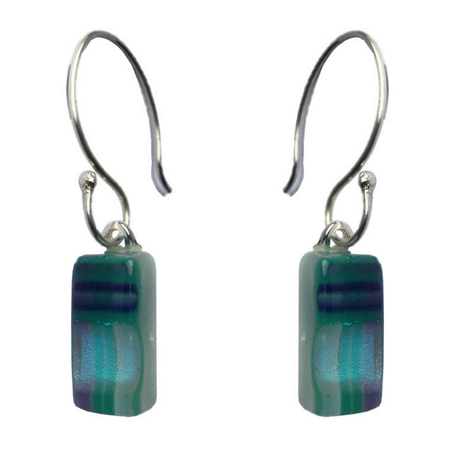 Alicia MacInnes Jewellery Tartan Glass Pendant Earrings Iona main