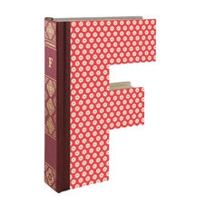 Alphabooks - Letter Shaped Notebooks - F