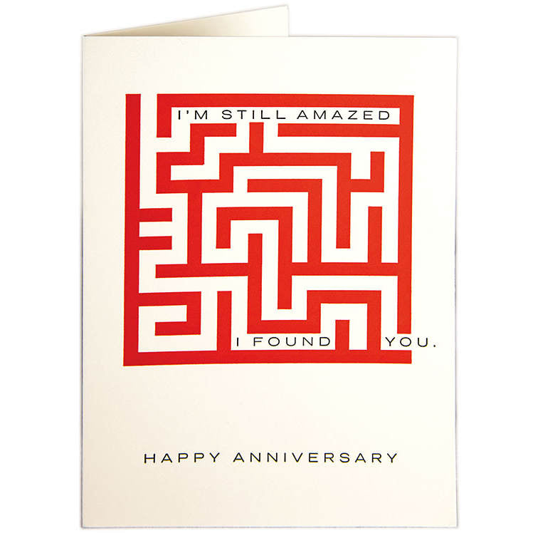 I'm Still Amazed I Found You Happy Anniversary card