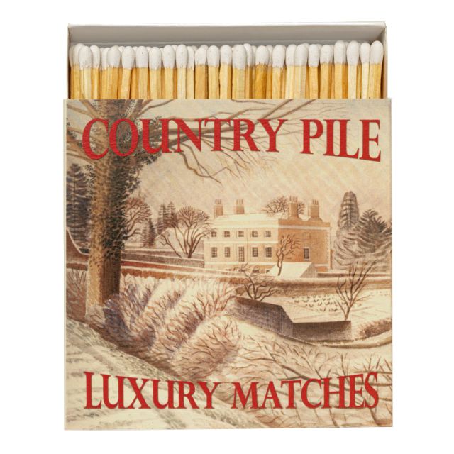 Archivist Gallery Country Pile Luxury Matches B150 open