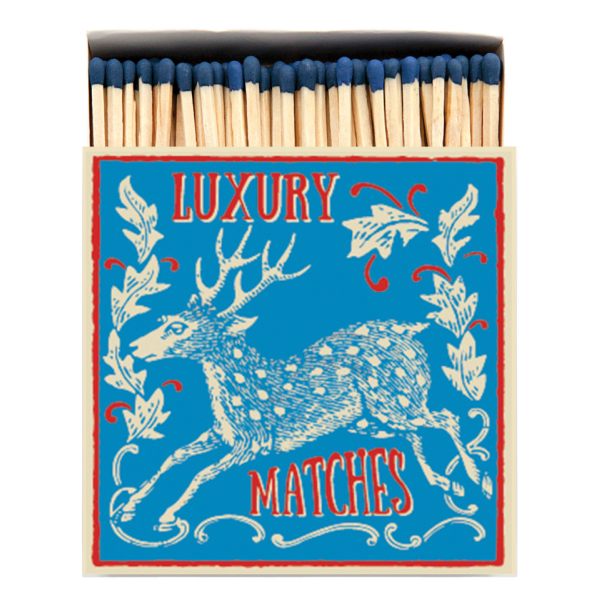 Archivist Gallery The Christmas Stag Square Matchbox B109 front
