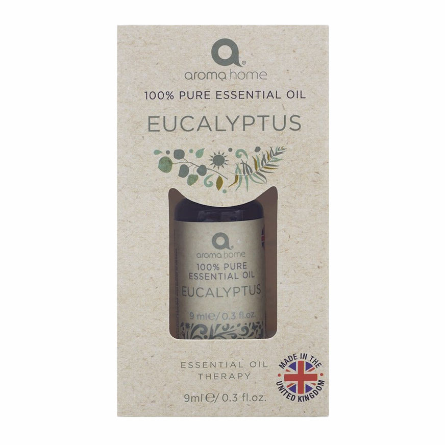 Aroma Home Essential Oils Eucalyptus in box