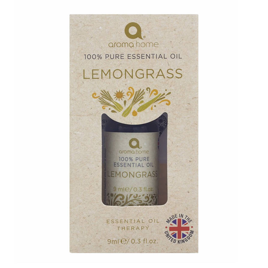 Aroma Home Essential Oils Lemongrass in box
