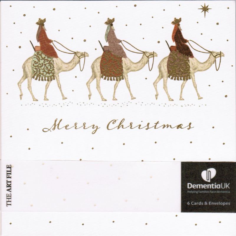 Art File Charity Christmas Cards 6 Pack Merry Christmas 3 Kings XP377 pack front