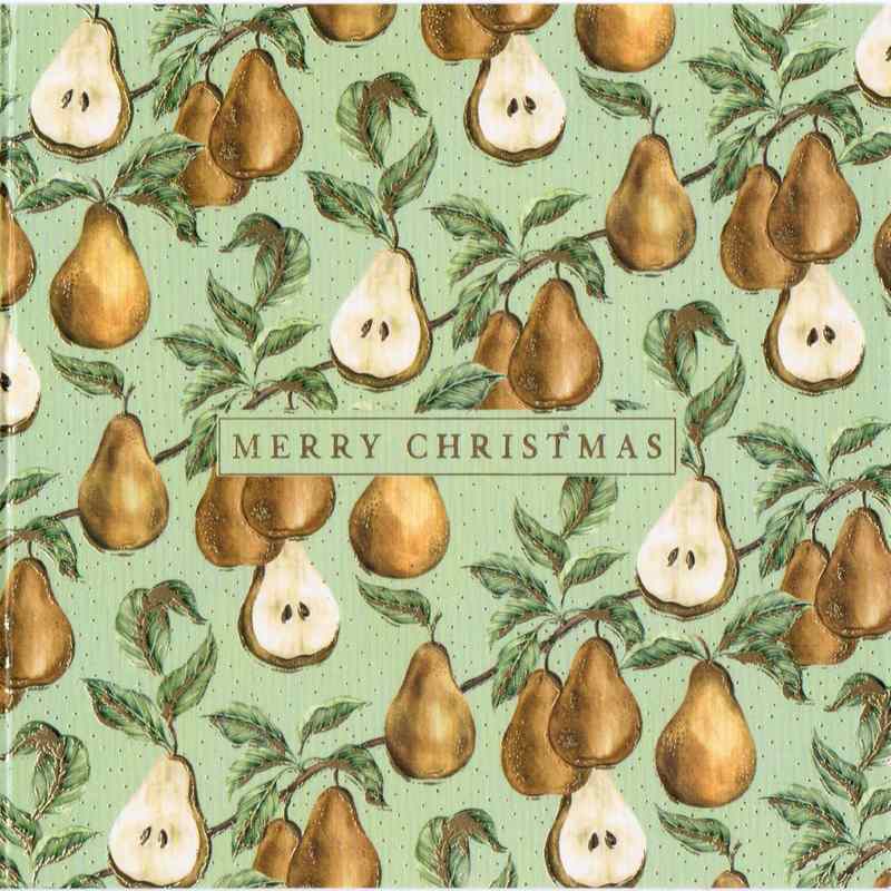 Art File Charity Christmas Cards 6 Pack Merry Christmas Pears XP369 main