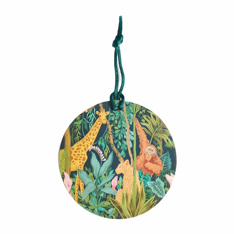 Art File Safari Animals Gift Tag
