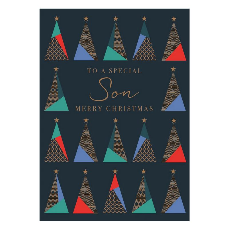 Art File To A Special Son Merry Christmas AFRX229 card front