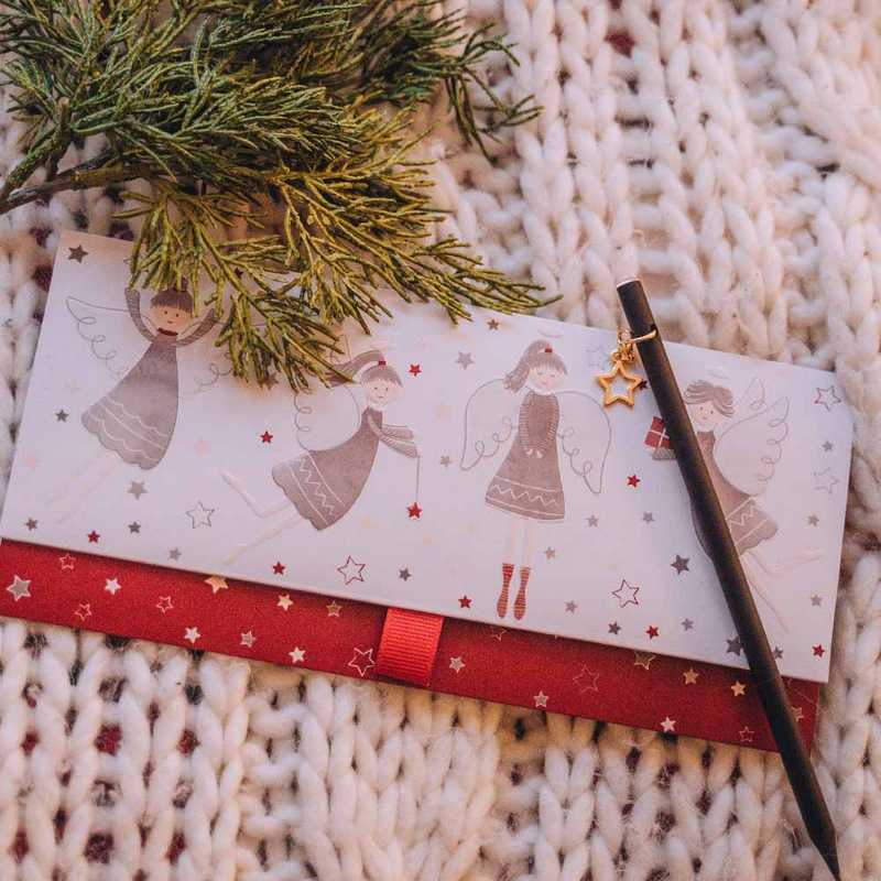 ArteBene Christmas Voucher Envelope Angels 201376 lifestyle
