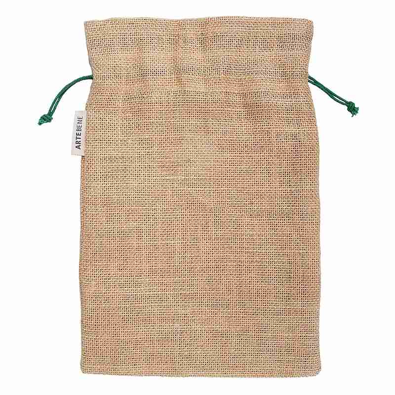 ArteBene Jute Gift Bag Stag 205122 back