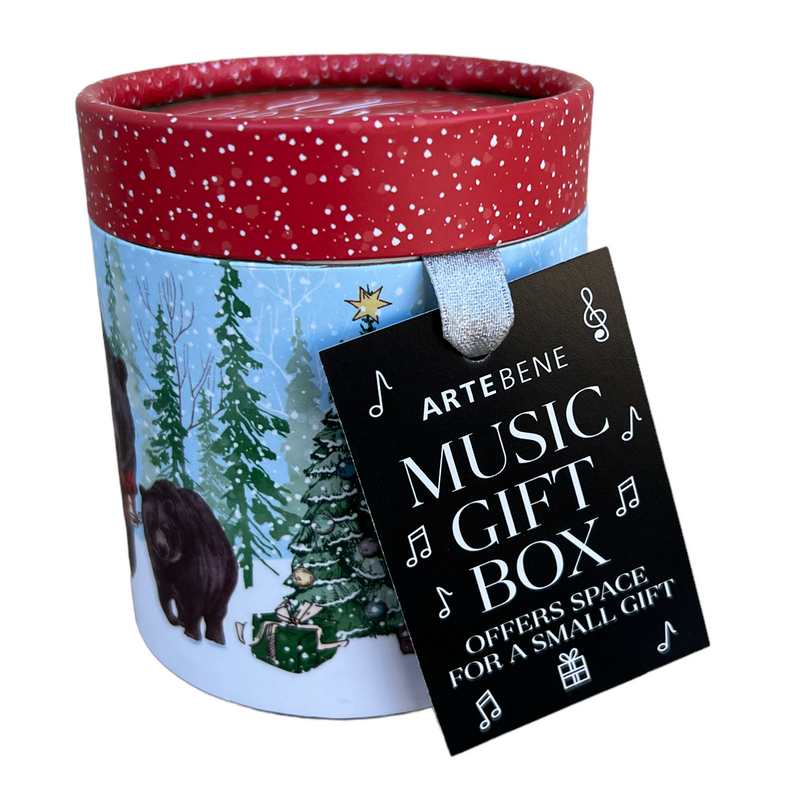Christmas Music Gift Box Round
