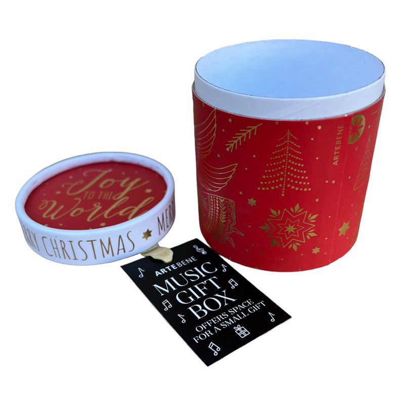 Christmas Music Gift Box Round