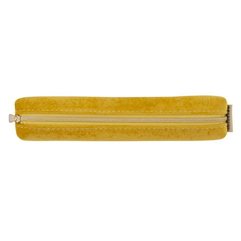 Artebene Velvet Pouch Yellow 240942 top