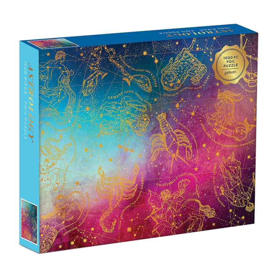 Astrology 1000 Piece Foil Puzzle front