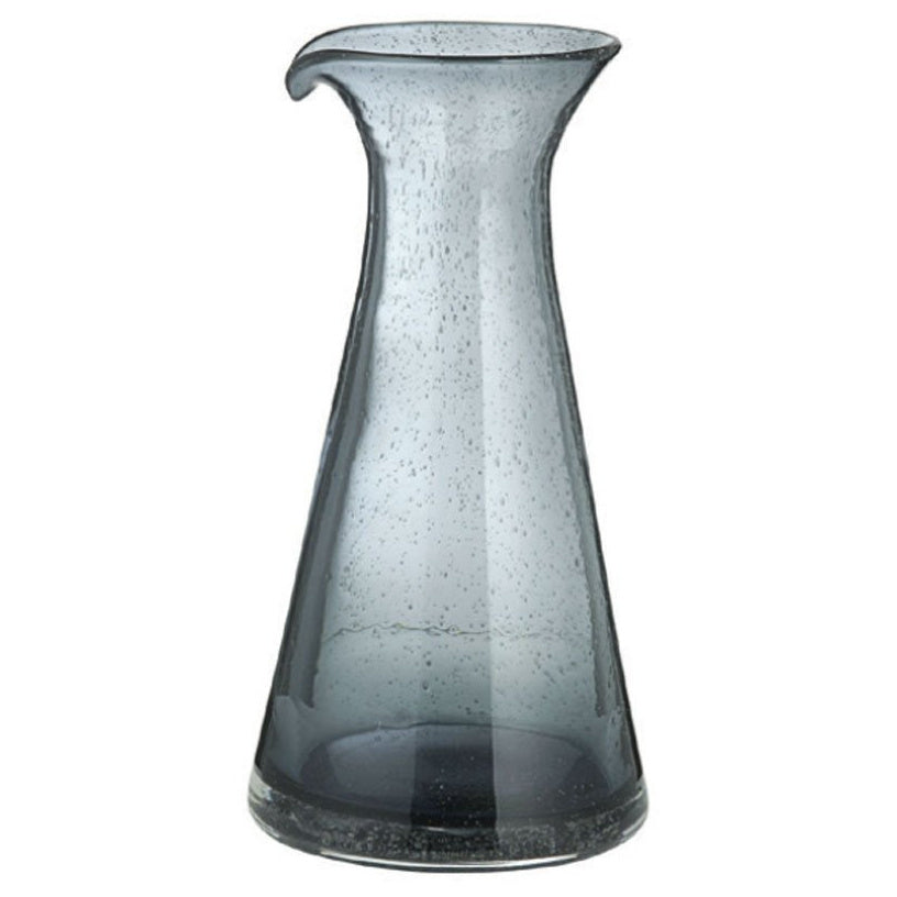 Broste Copenhagen Carafe Bubble Glass Grey