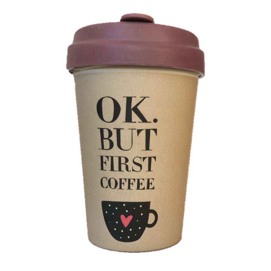 Bamboo Cup OK But First Coffee front