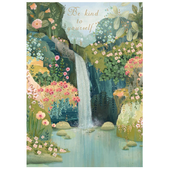 Be Kind To Yourself Greetings Card