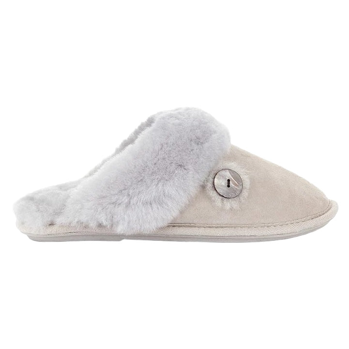 Bedroom Athletics Molly Sheepskin Mule Ice Grey 210-136-725-991 side