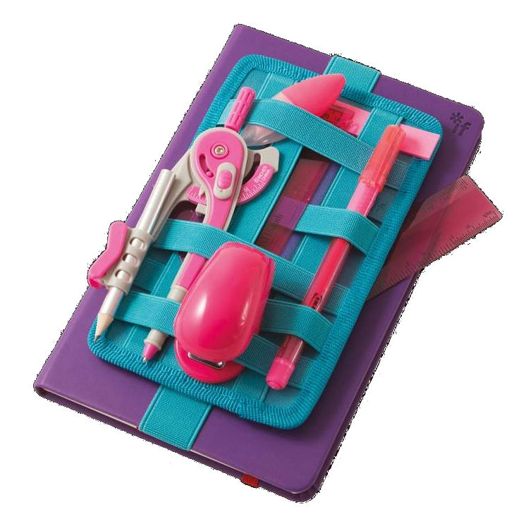 Bookaroo Notebook Tidy with stationery