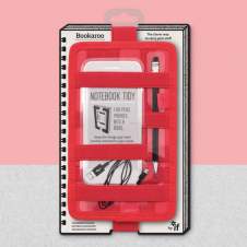 Bookaroo Notebook Tidy red