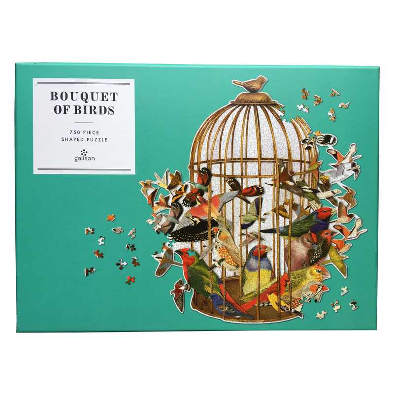 Bouquet Of Birds 750 Piece Jigsaw Puzzle front