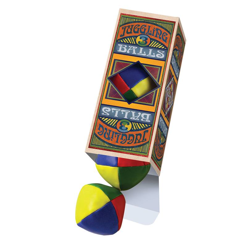 Box of 3 Juggling Balls 213058 open