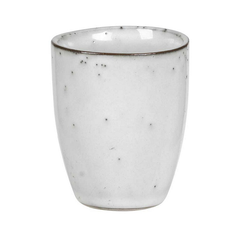 Broste Copenhagen Nordic Sand Stoneware Espresso Mug 14533016 front