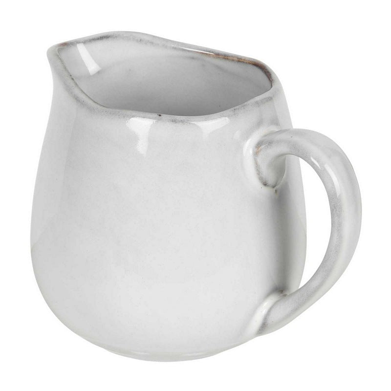 Broste Copenhagen Nordic Sand Stoneware Milk Jug 14533035 back