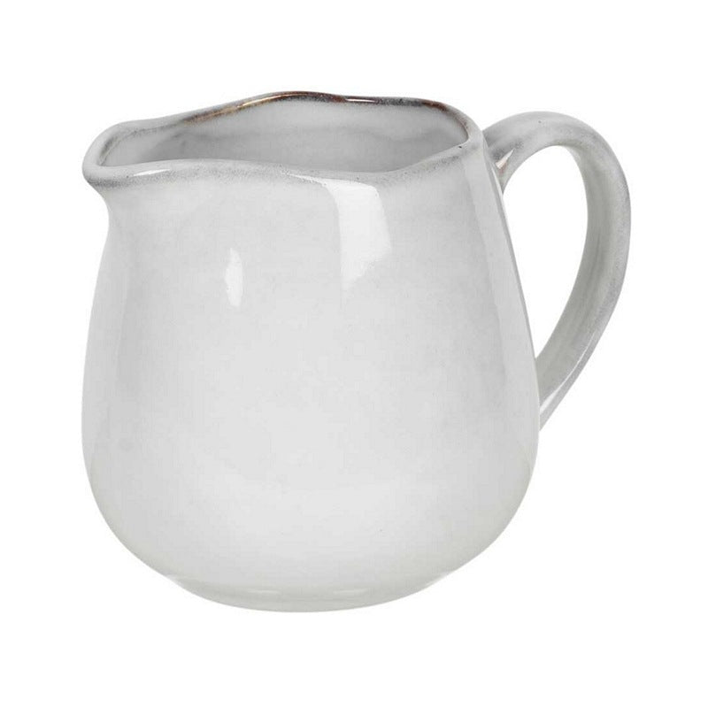 Broste Copenhagen Nordic Sand Stoneware Milk Jug 14533035 front